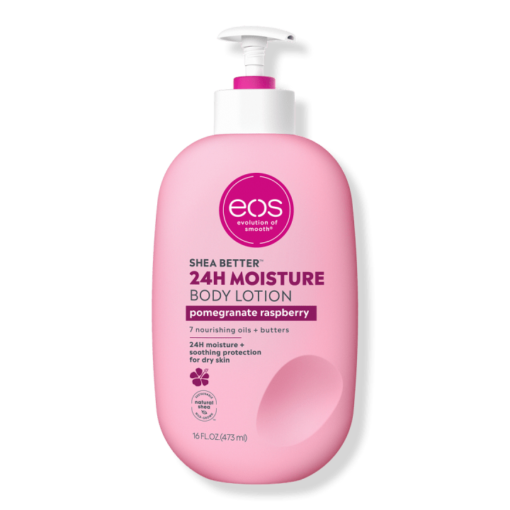 Eos Shea Better 24H Moisture Body Lotion in Pomegranate Raspberry