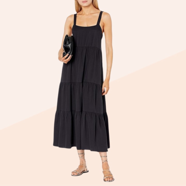 The Drop Women's Britt Tiered Maxi Dress