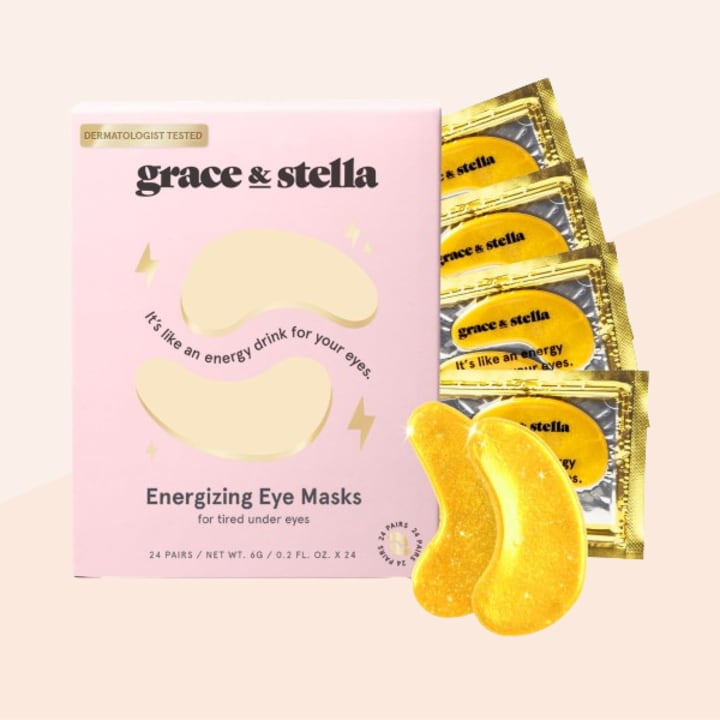 grace & stella Under Eye Mask (Gold, 24 Pairs)