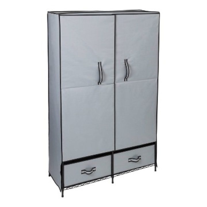 43" Wide Portable Wardrobe Storage Closet