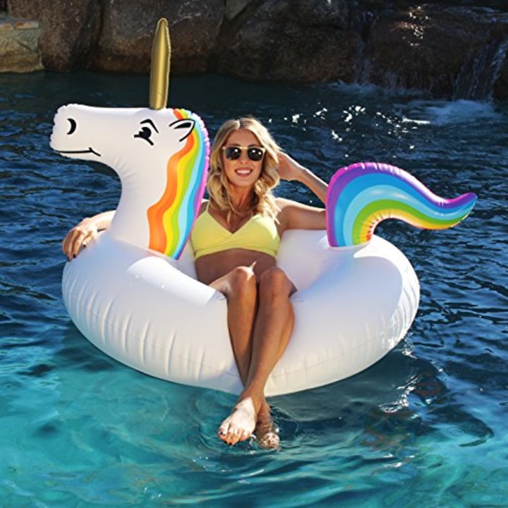 Unicorn Pool Float Party Tube