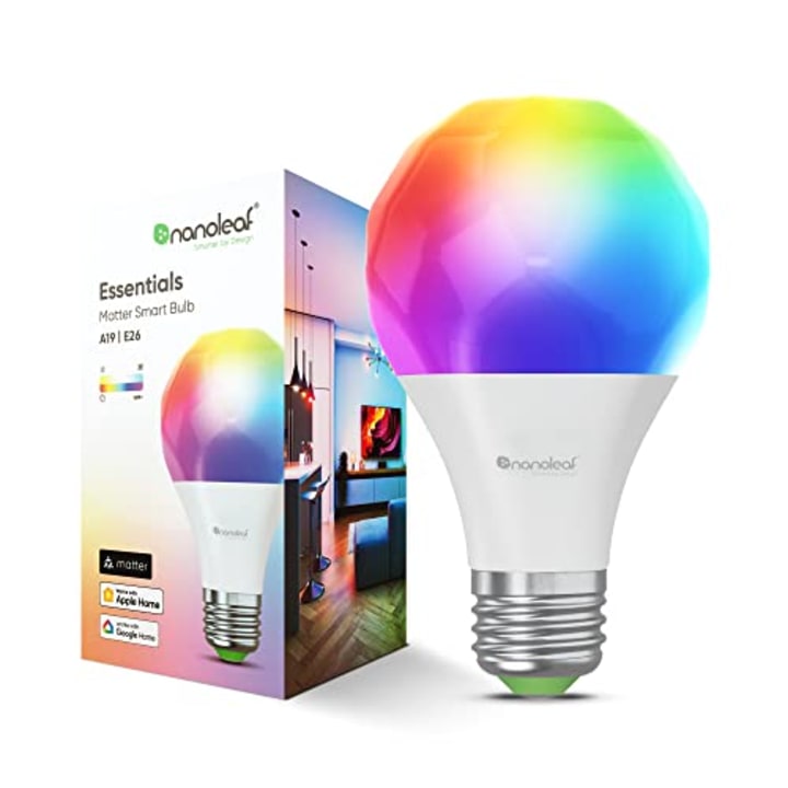 Nanoleaf Matter A19 Color Smart Bulb