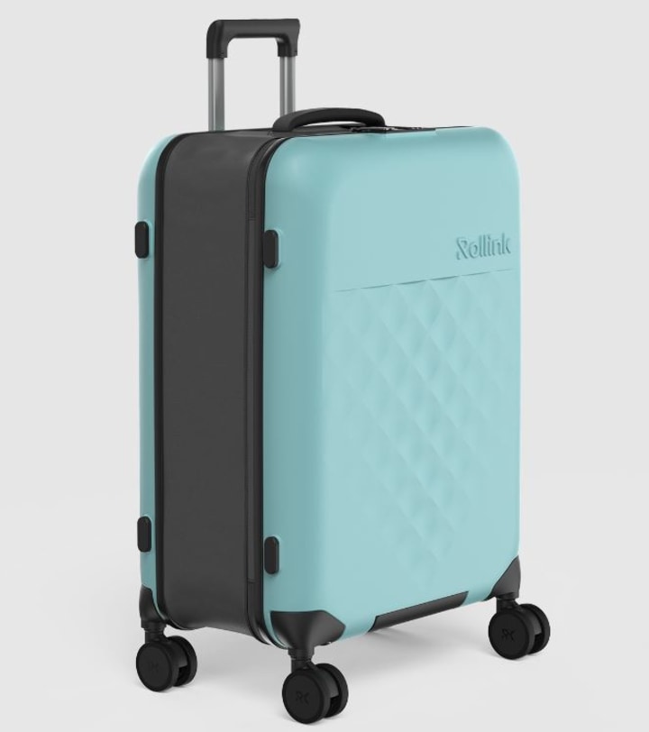 Flex 360 Medium Checked 4-Wheel Suitcase