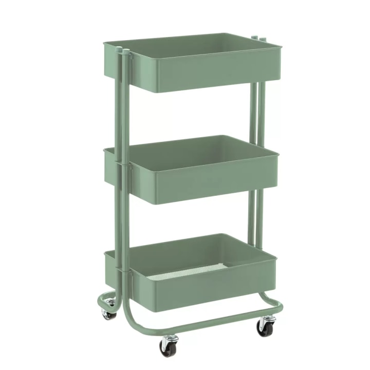 The Container Store 3-Tier Rolling Cart