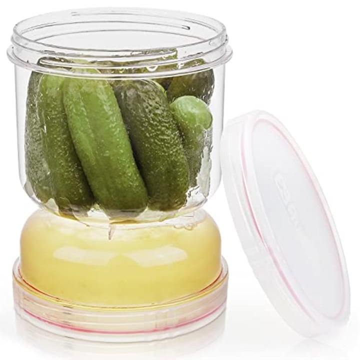 Pickle Jar with Strainer