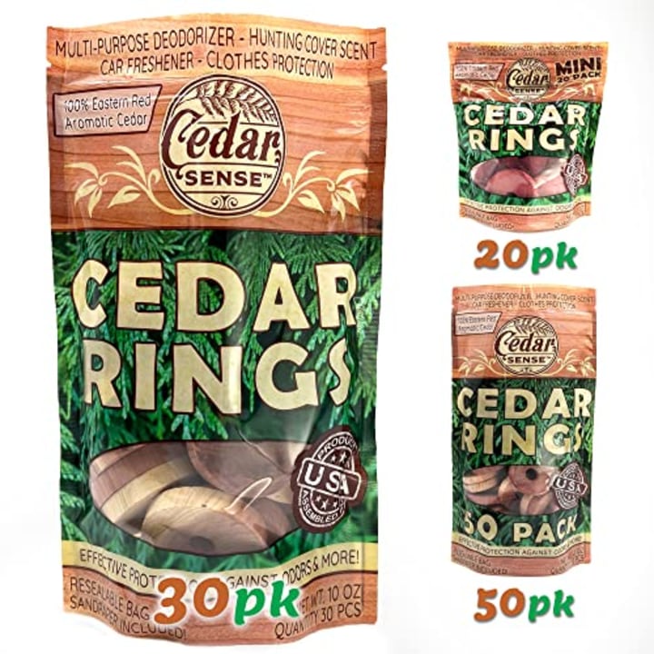 Cedar Rings (Set of 30)