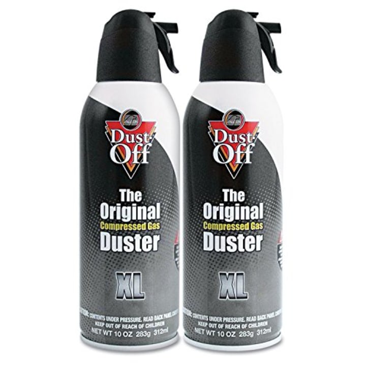 Disposable Compressed Gas Duster (Set of 2)
