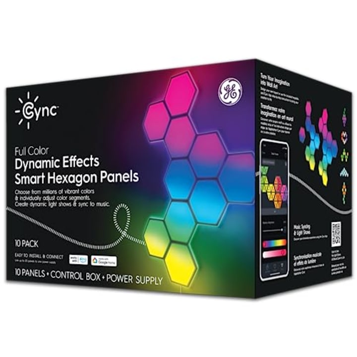 Cync Dynamic Effects Smart LED Hexagon Light Panels