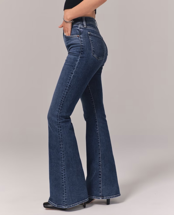 Ultra High-Rise Stretch Flare Jean