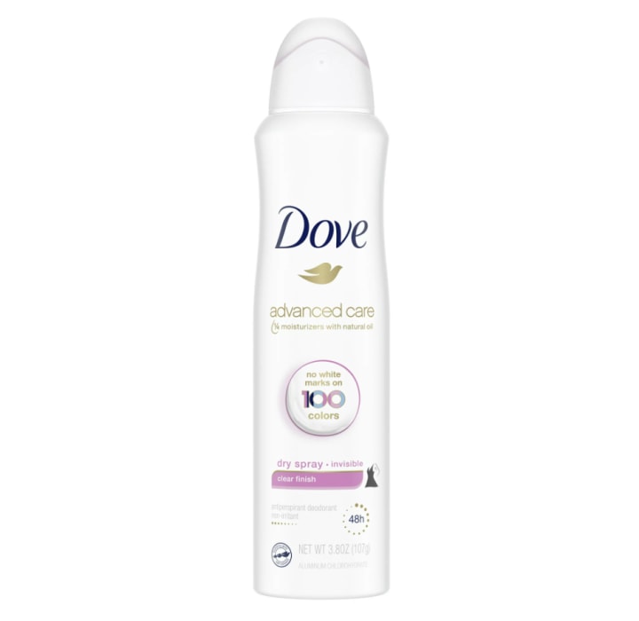 Dove Beauty Clear Finish Antiperspirant & Deodorant Dry Spray