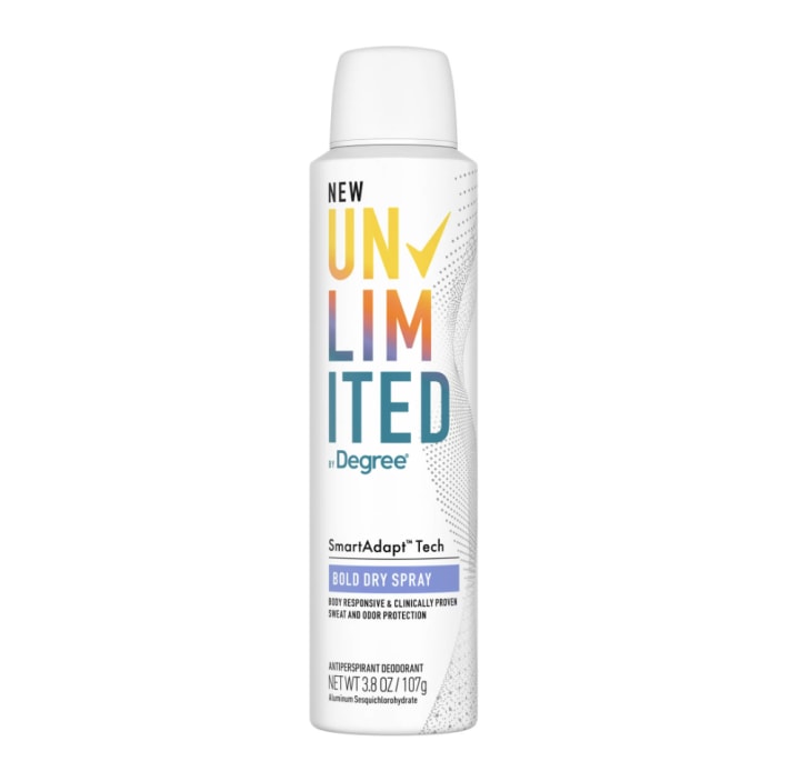 Degree Unlimited Antiperspirant & Deodorant Dry Spray
