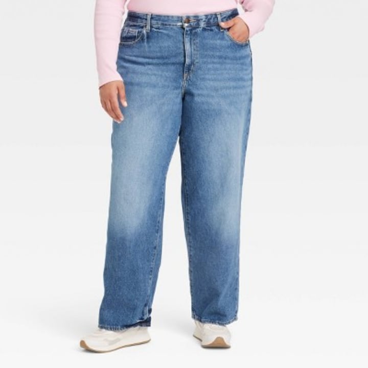 Mid-Rise 90's Baggy Jeans
