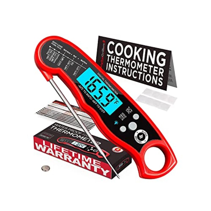 Alpha Grillers Instant Read Digital Meat Thermometer