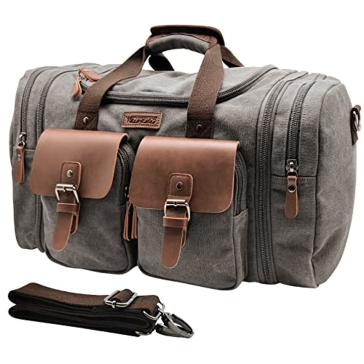 NISUN Foldable Travel Duffel Bag, Large Capacity Folding Travel Bag, Travel  Lightweight Waterproof Carry Luggage Bag with Shoe Compartment (40 x 23 X  42 cm) – Nisun