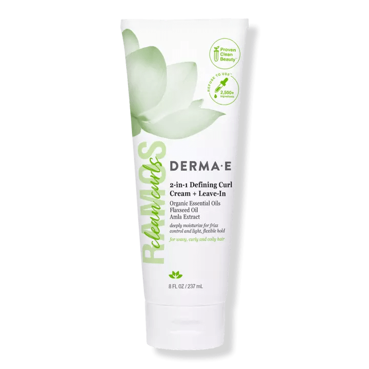 Derma E 2-in-1 Defining Curl Cream + Leave-In Conditioner