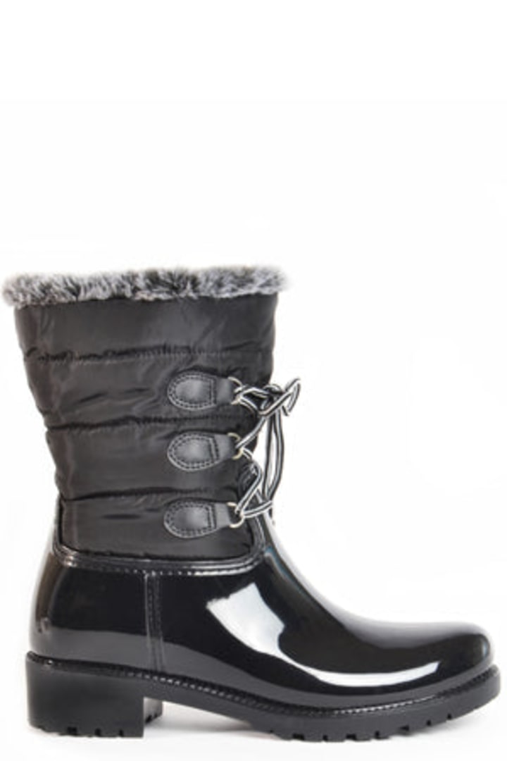 Helena Mid-Height Lined Boot