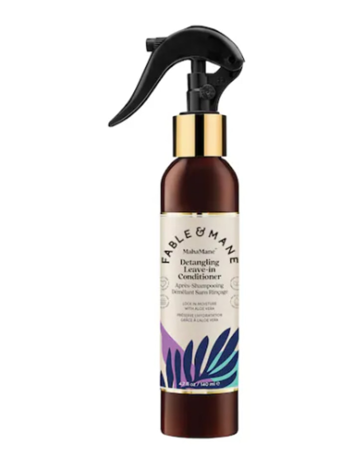 Fable & Mane MahaMane Detangling Leave-in Conditioner 