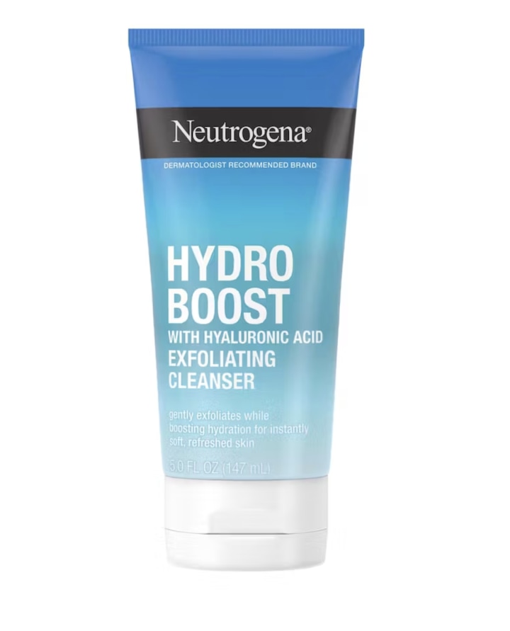 Neutrogena Hydro Boost Gentle Exfoliating Facial Cleanser