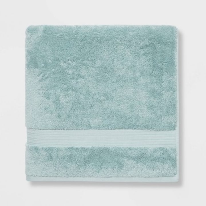 Target green bath discount towels