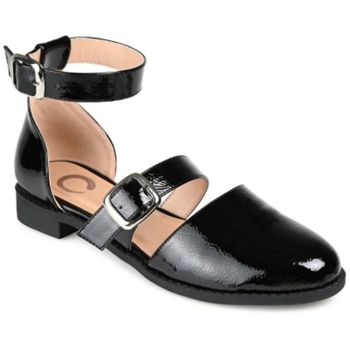 Women's Constance Buckle Mary Jane Flats