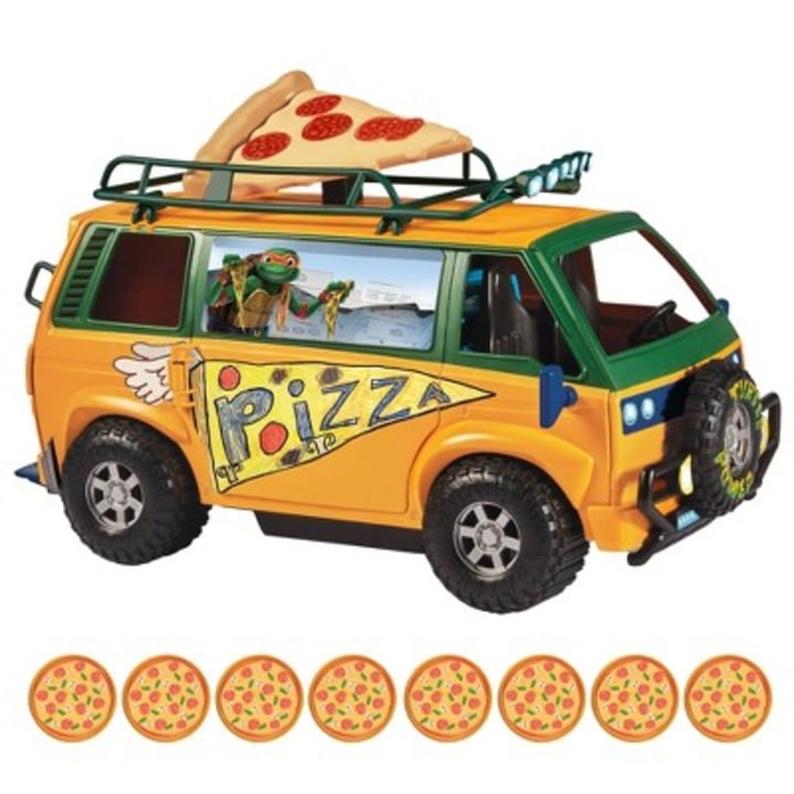 Mutant Mayhem Pizzafire Delivery Van