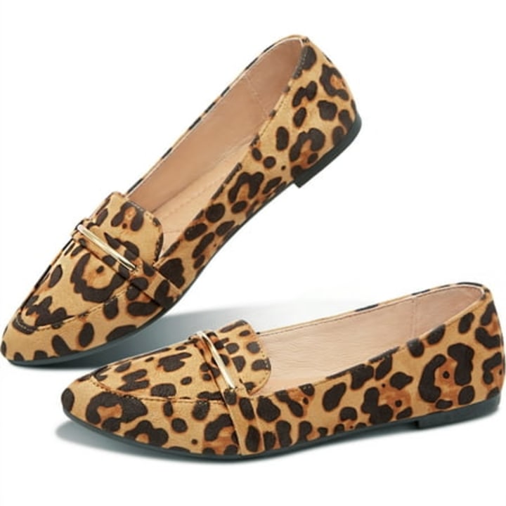 Pointy Toe Loafer Flat