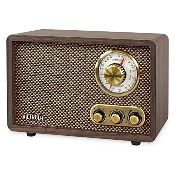 Victrola Retro Wood Bluetooth FM/AM Radio
