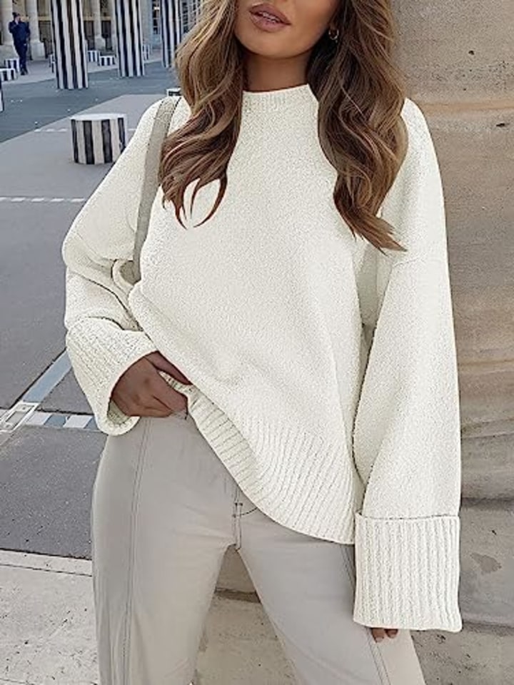 Oversized Knit Pullover