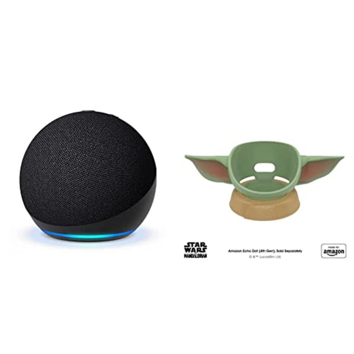Echo Dot with Baby Grogu-Inspired Stand