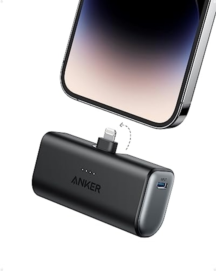 Anker Portable Charger with Built-In Lightning Connector