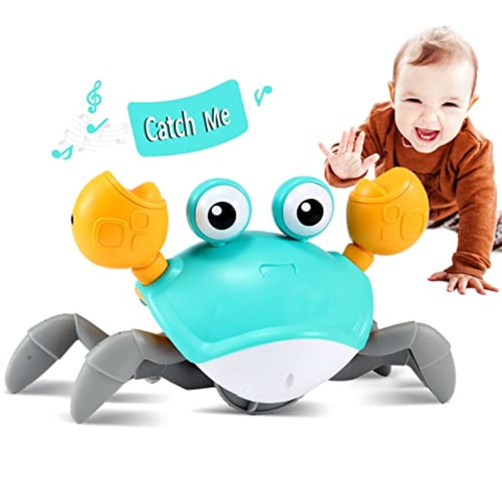 Baby Toys Infant Crawling Crab: Tummy Time Toy Gifts