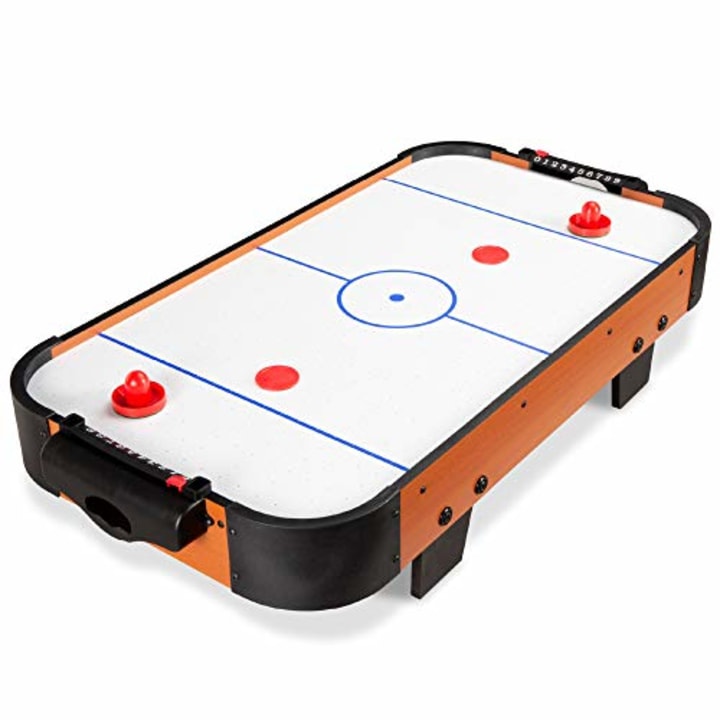 40in Portable Tabletop Air Hockey Arcade Table for Game Room
