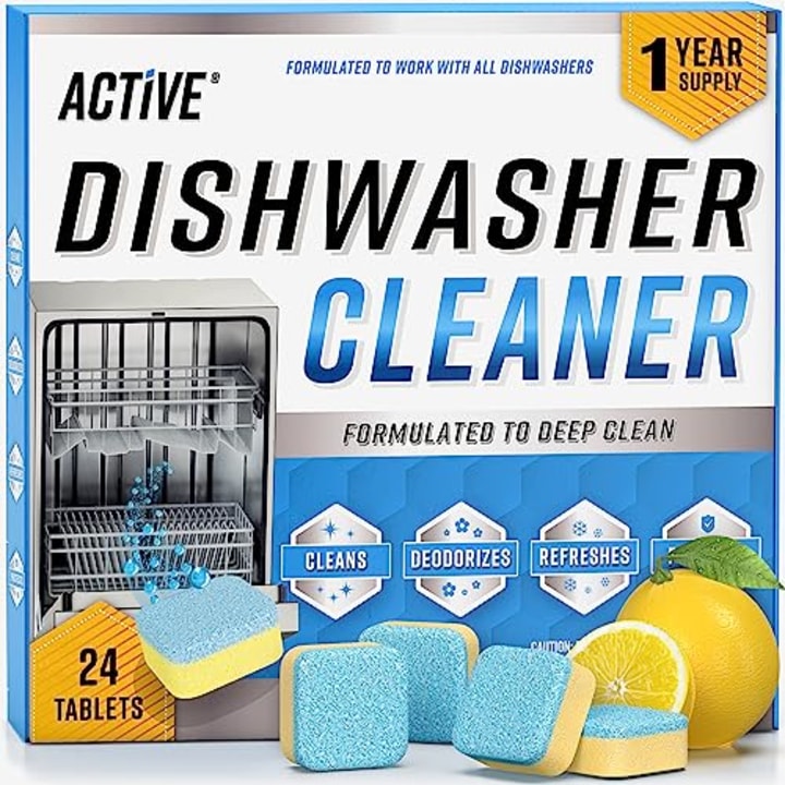 Dishwasher Cleaner And Deodorizer Tablets