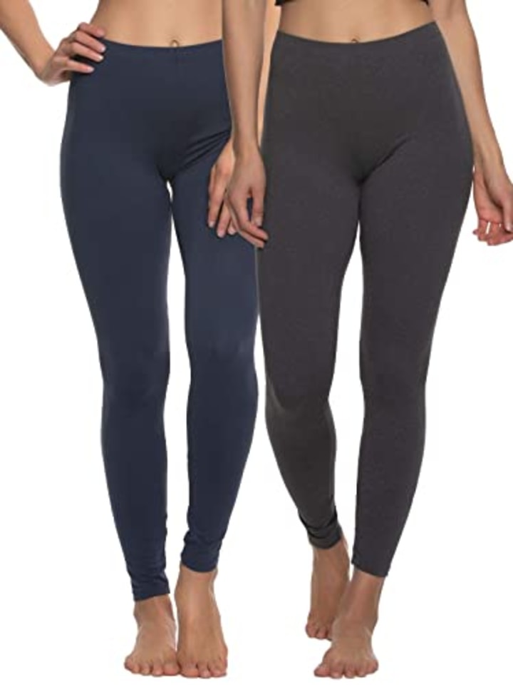 Buy BALEAF Women's Capri Leggings with Pockets High Waisted Workout Yoga  Running Gym Pull On Capris Pants for Casual Summer, Charcoal, Small at