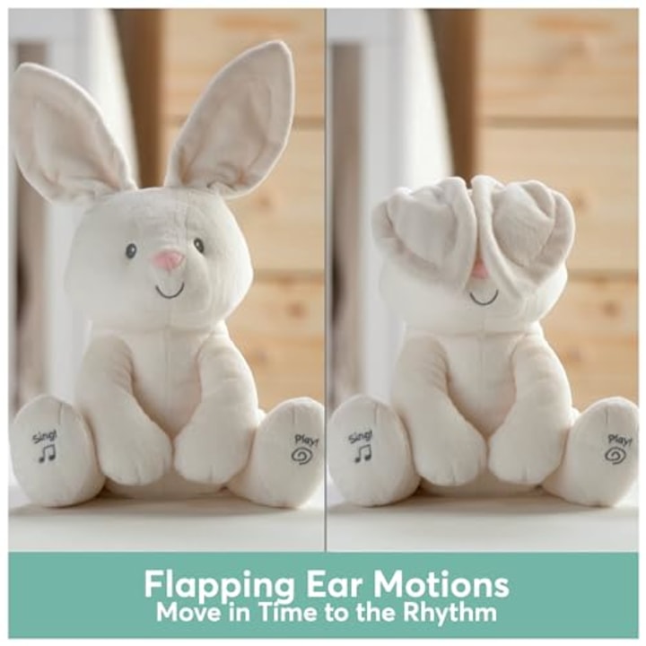 Baby Flora The Bunny Animated Plush