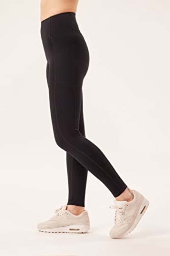Girlfriend Collective Compressive Pocket Legging (28.5" Inseam), Black, L