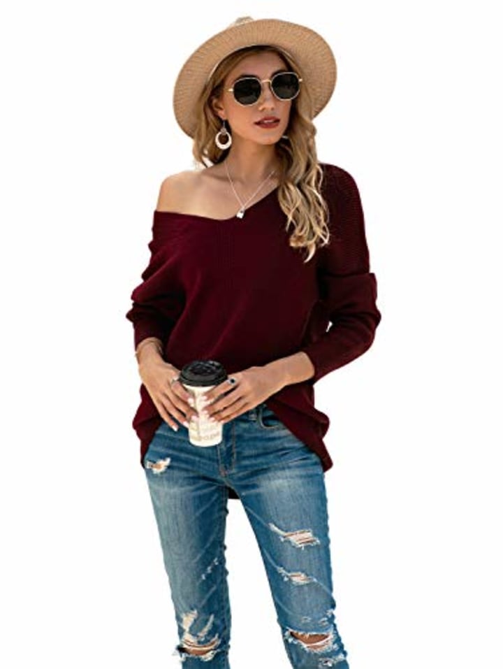 https://media-cldnry.s-nbcnews.com/image/upload/t_fit-720w,f_auto,q_auto:best/rockcms/2023-10/AMAZON-Iandroiy-Womens-Off-Shoulder-Loose-Pullover-Sweater-Batwing-Sleeve-Knit-Jumper-Oversized-Tunics-Top-MediumWine-red-042095.jpg