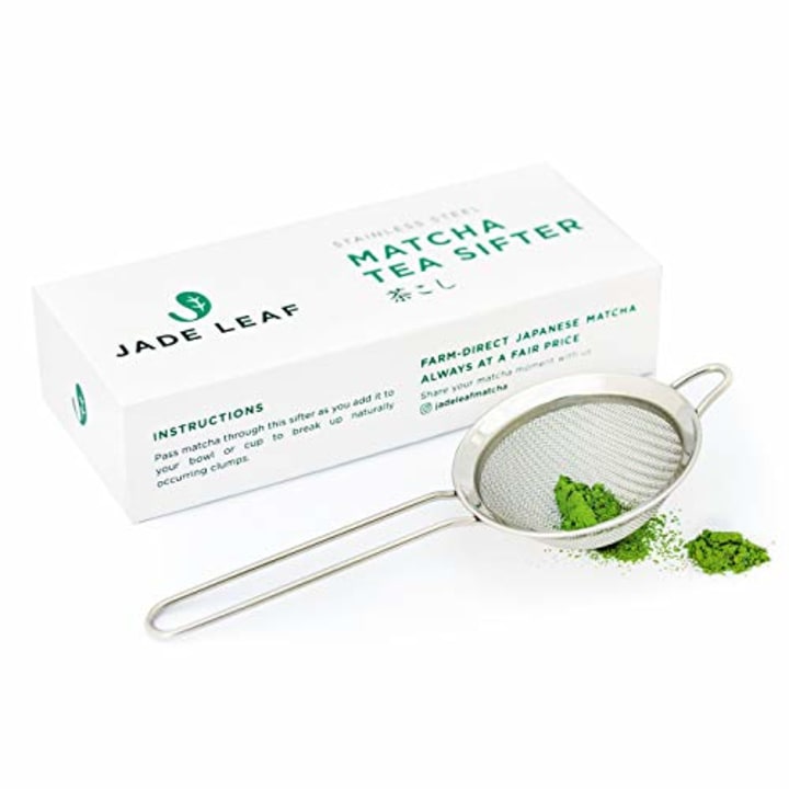 Jade Leaf Matcha Stainless Steel Sifter