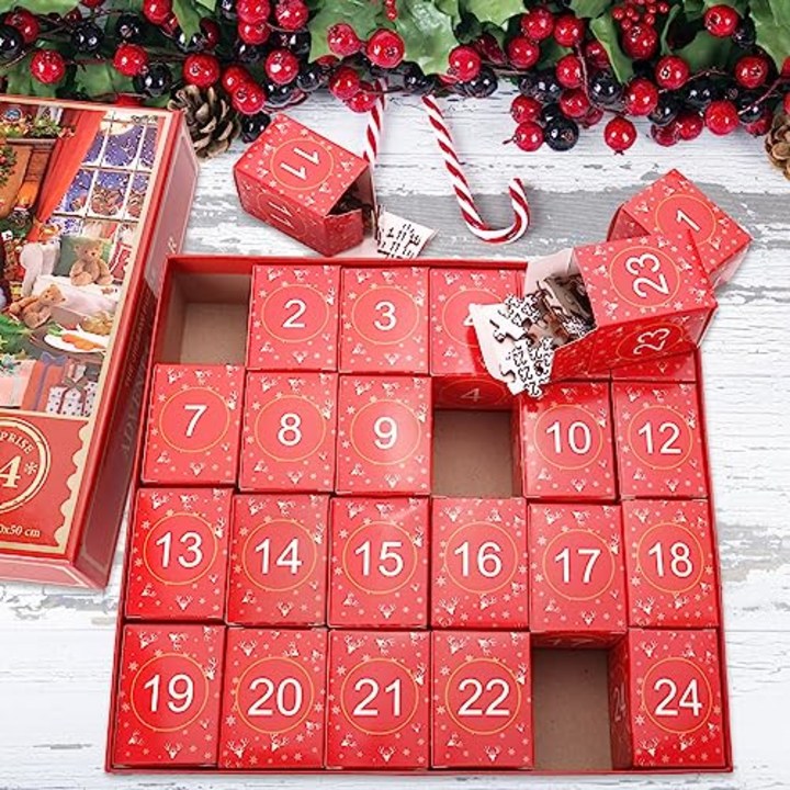  Kids Holiday Advent Calendar 2023, 30 Surprise Holiday Gifts  with Mario Toys, Countdown to New Year and Christmas, Mario Christmas Gifts  for Kids, Mario Kids Toys for 3 4 5 6