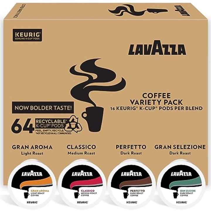 Lavazza Coffee K-Cup Pods Variety Pack