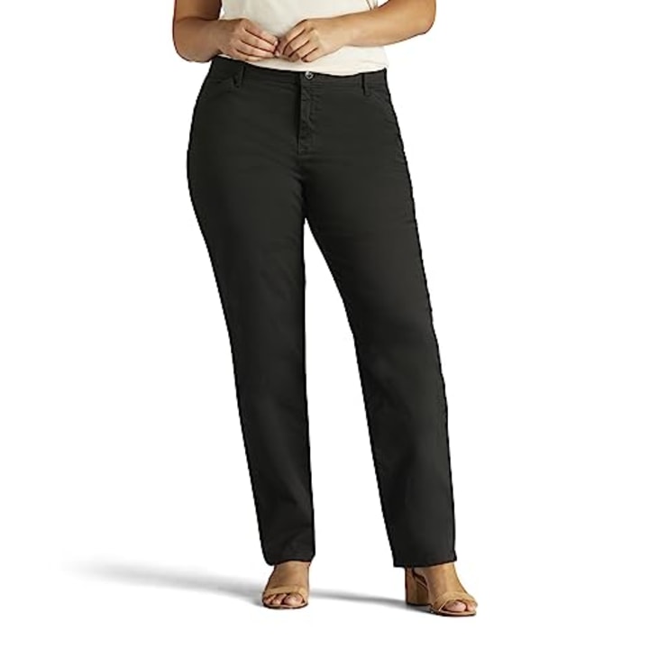 Plus Size Relaxed Straight Leg Pant