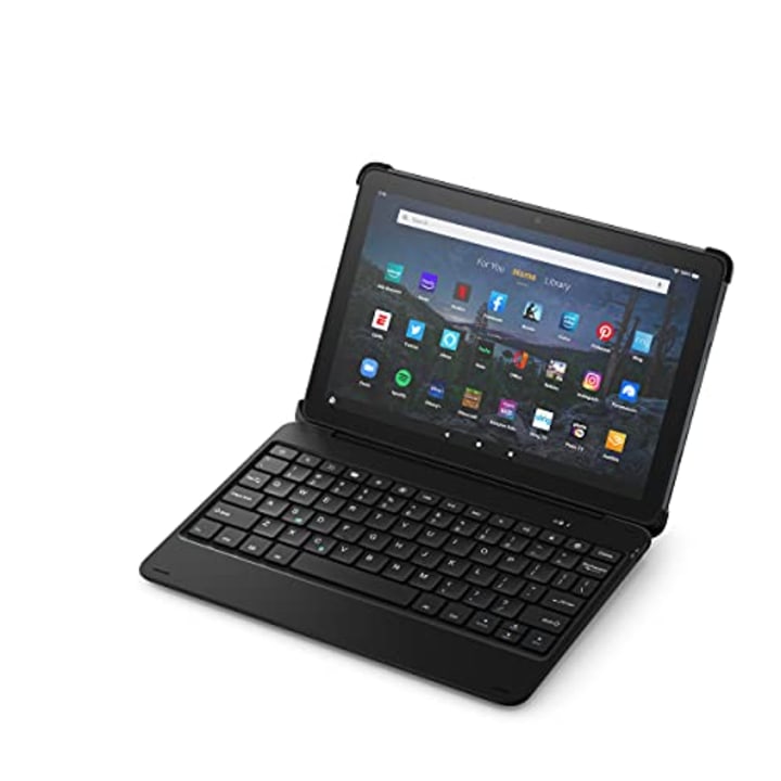Fire Tablet Bluetooth Keyboard with Detachable Case