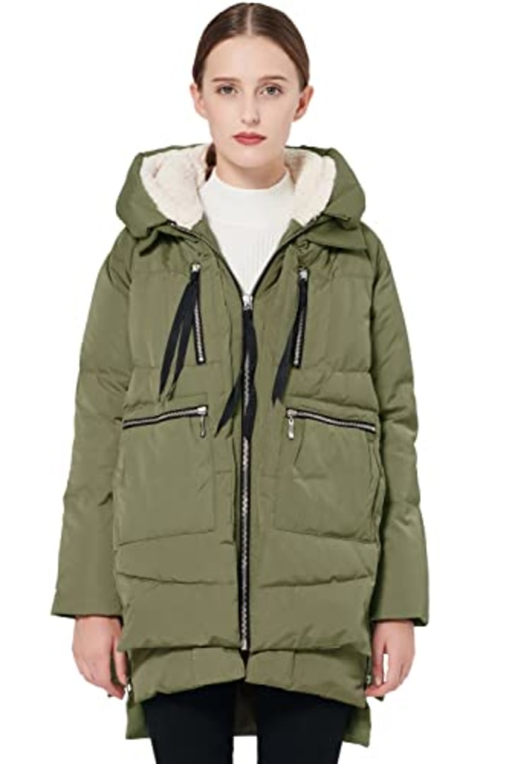 Orolay Women’s Thickened Down Jacket