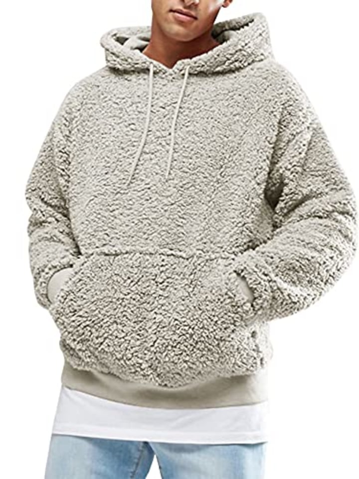 Men's Fuzzy Sherpa Pullover 
