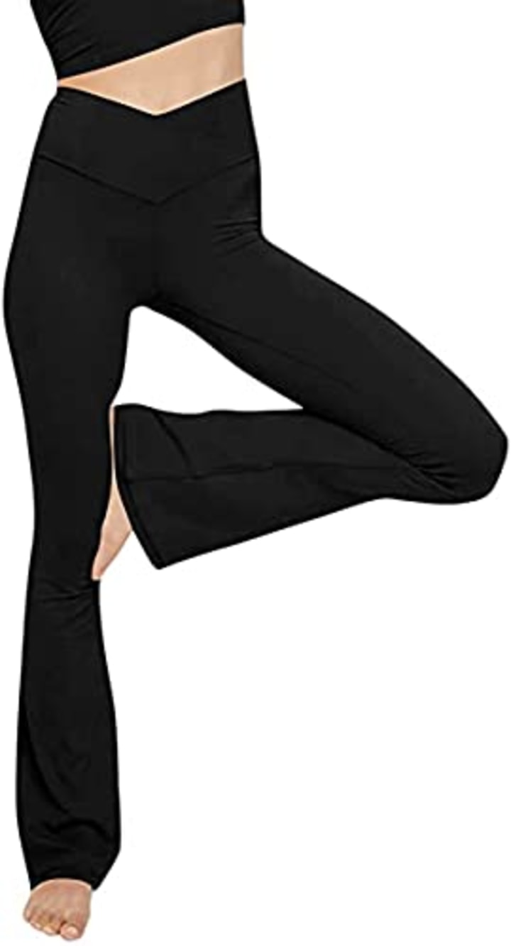 Leggings with Pockets for Women, Women's Yoga Pants High Waisted Leggings  Tummy Control Athletic Workout Pants Joggers for Women Todays Daily Deals  Of The Day Prime Today Only 