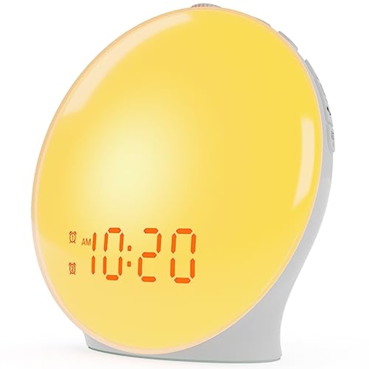 Jall Wake Up Light Sunrise Alarm Clock
