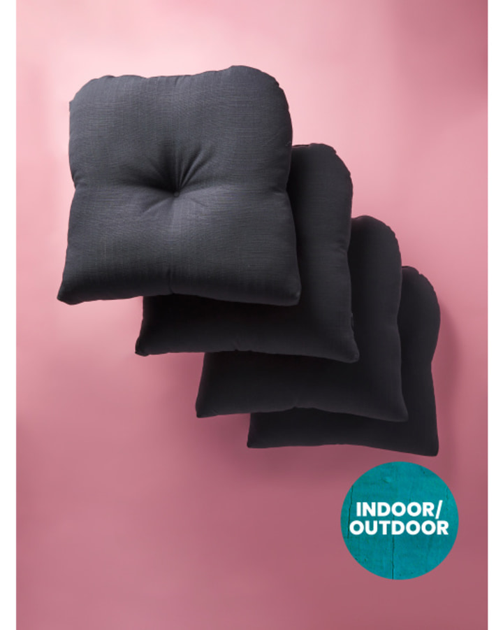 4pk Indoor Outdoor Deep Seat Cushion Set