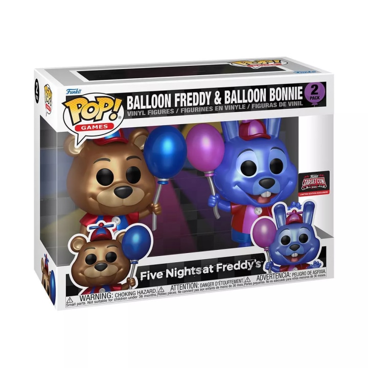 Five Nights at Freddy's - Balloon Freddy & Balloon Bonnie 