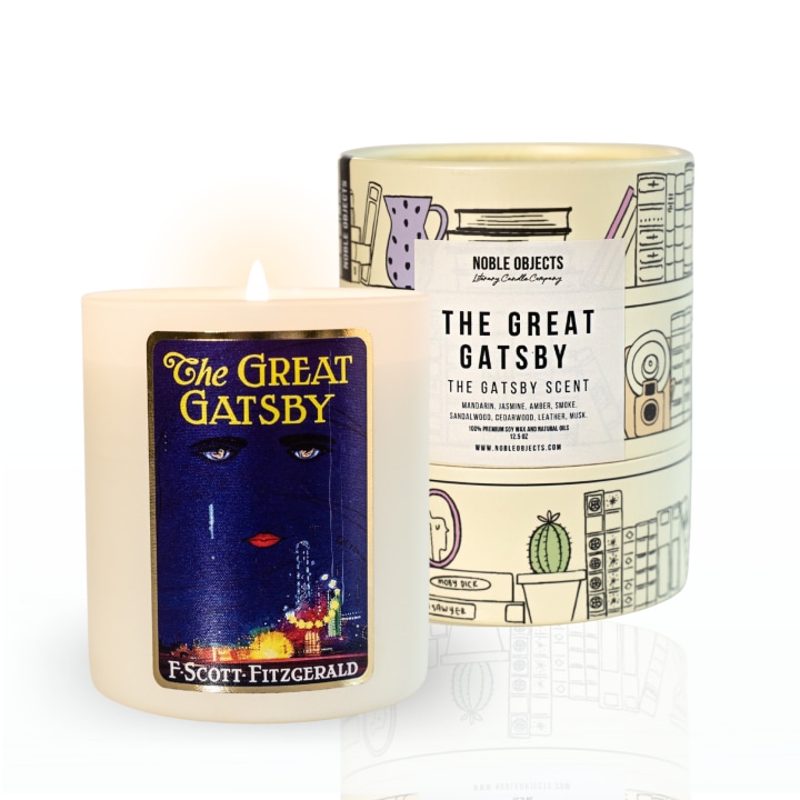 Scented Book Candle