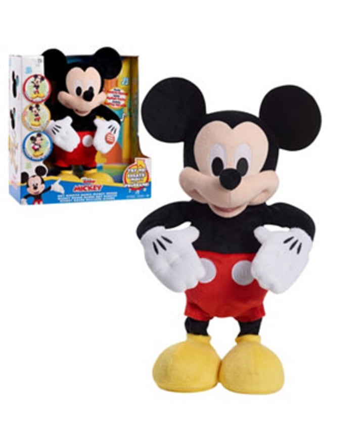 Disney Junior Mickey Mouse Hot Diggity Dance Mickey Feature Plush Stuffed Animal